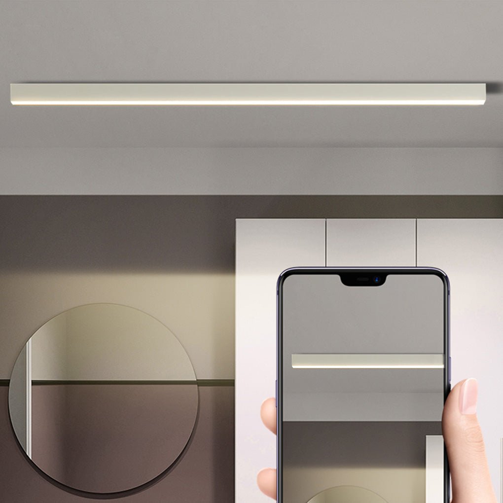 Modern Minimalist Linear LED Ceiling Light
