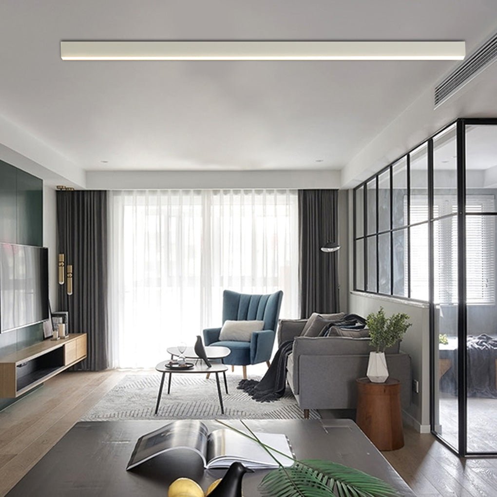 Modern Minimalist Linear LED Ceiling Light
