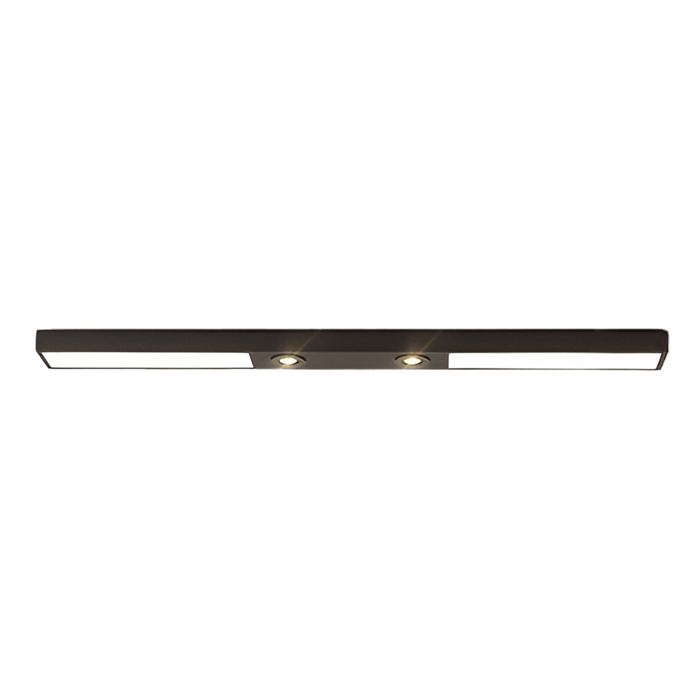 Modern Black Linear Iron Ceiling Pendant Light