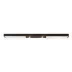 Modern Black Linear Iron Ceiling Pendant Light