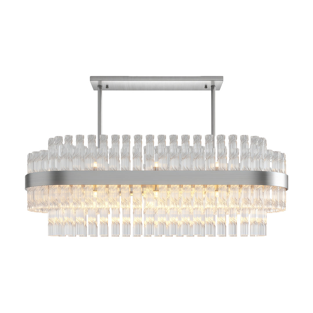 Luxury Copper Industrial Modern Chandelier Ceiling Light
