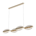 Gold Minimalist Acrylic Chandelier Ceiling Light