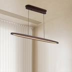 Minimalist Linear LED Pendant Light - Iron Ceiling Fixture