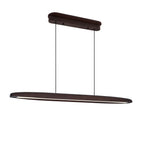 Minimalist Linear LED Pendant Light - Iron Ceiling Fixture