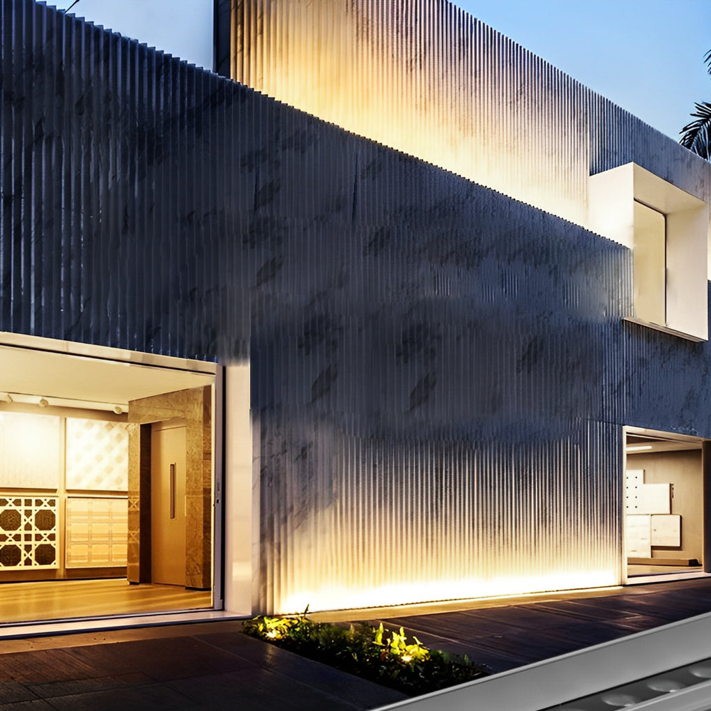 Premium Outdoor Aluminum Upward Linear LED Wall Washer Light