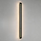 Modern Black Linear LED Wall Sconce - Premium Iron Design