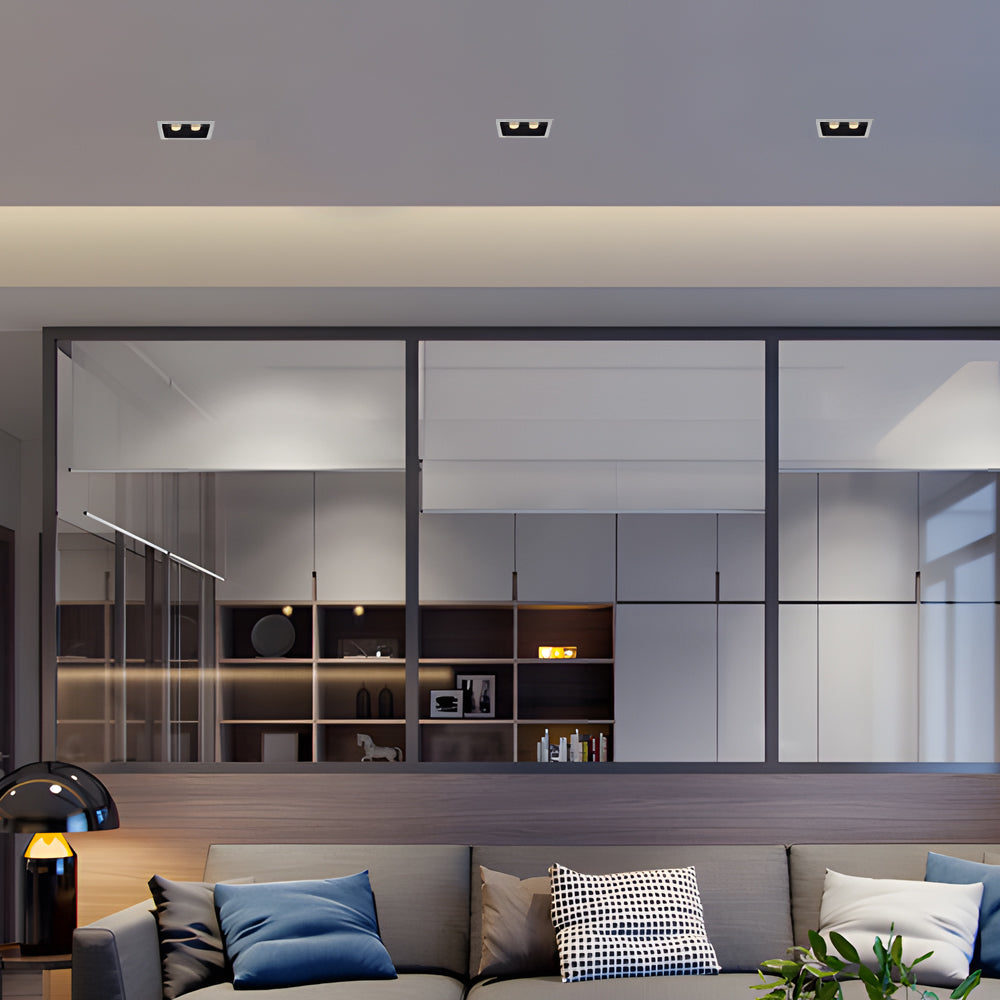 Modern LED Recessed Ceiling Spot Lights - Linear Design