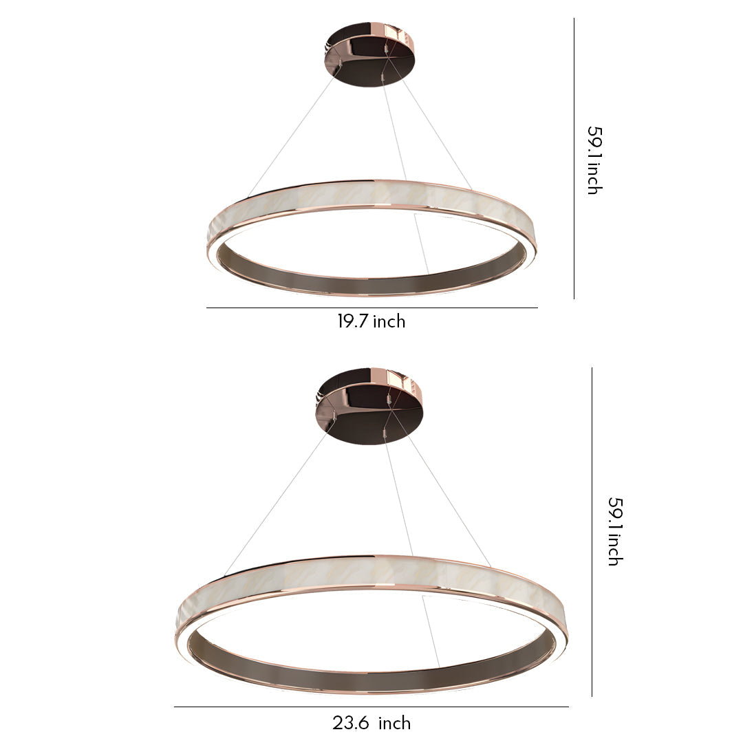 Modern Italian Round Chandelier - Luxury Ceiling Light