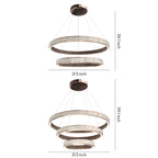 Modern Italian Round Chandelier - Luxury Ceiling Light