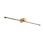 Dual-Color Linear Metal Vanity Light for Bathroom