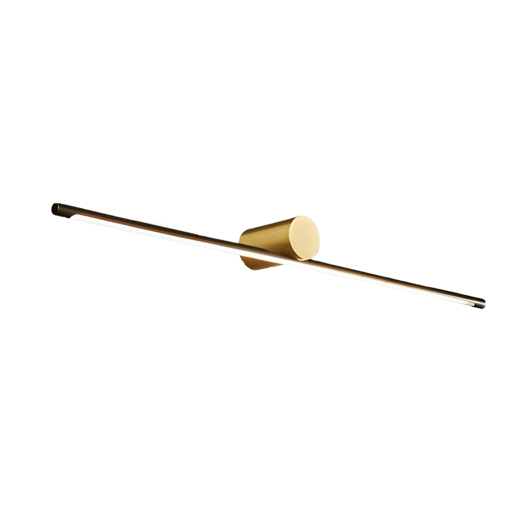 Dual-Color Linear Metal Vanity Light for Bathroom