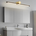 Dual-Color Linear Metal Vanity Light for Bathroom