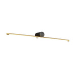 Dual-Color Linear Metal Vanity Light for Bathroom