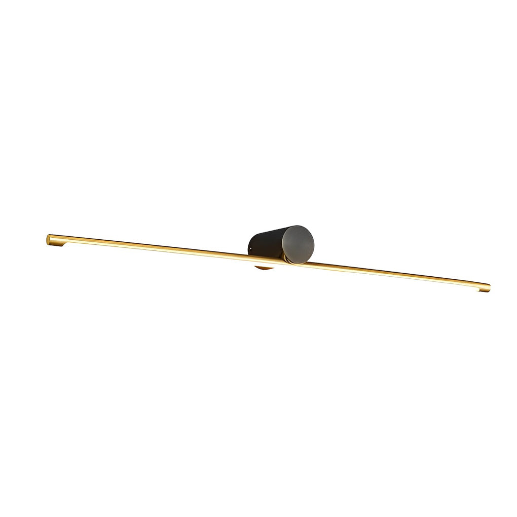 Dual-Color Linear Metal Vanity Light for Bathroom