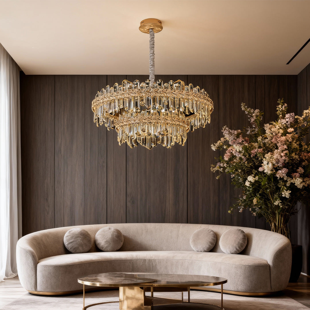 Modern Crystal Chandelier Ceiling Light - Luxury Home Decor