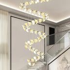 Luxury Tulip Flower Ceramic Chandelier - Elegant Ceiling Light