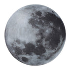 Modern Round LED Full Moon Wall Lamp