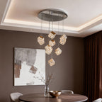 Luxury Crystal Chandelier - Rubik's Cube Ceiling Light