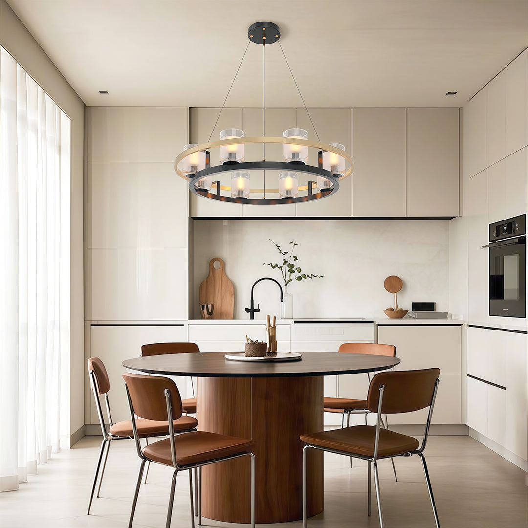 Premium Copper Ceiling Chandelier - Modern Luxury Lighting