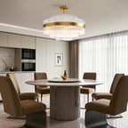 Luxury Copper Industrial Modern Chandelier Ceiling Light