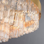 Luxury Copper Industrial Modern Chandelier Ceiling Light