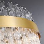 Luxury Copper Industrial Modern Chandelier Ceiling Light