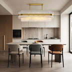 Luxury Copper Industrial Modern Chandelier Ceiling Light