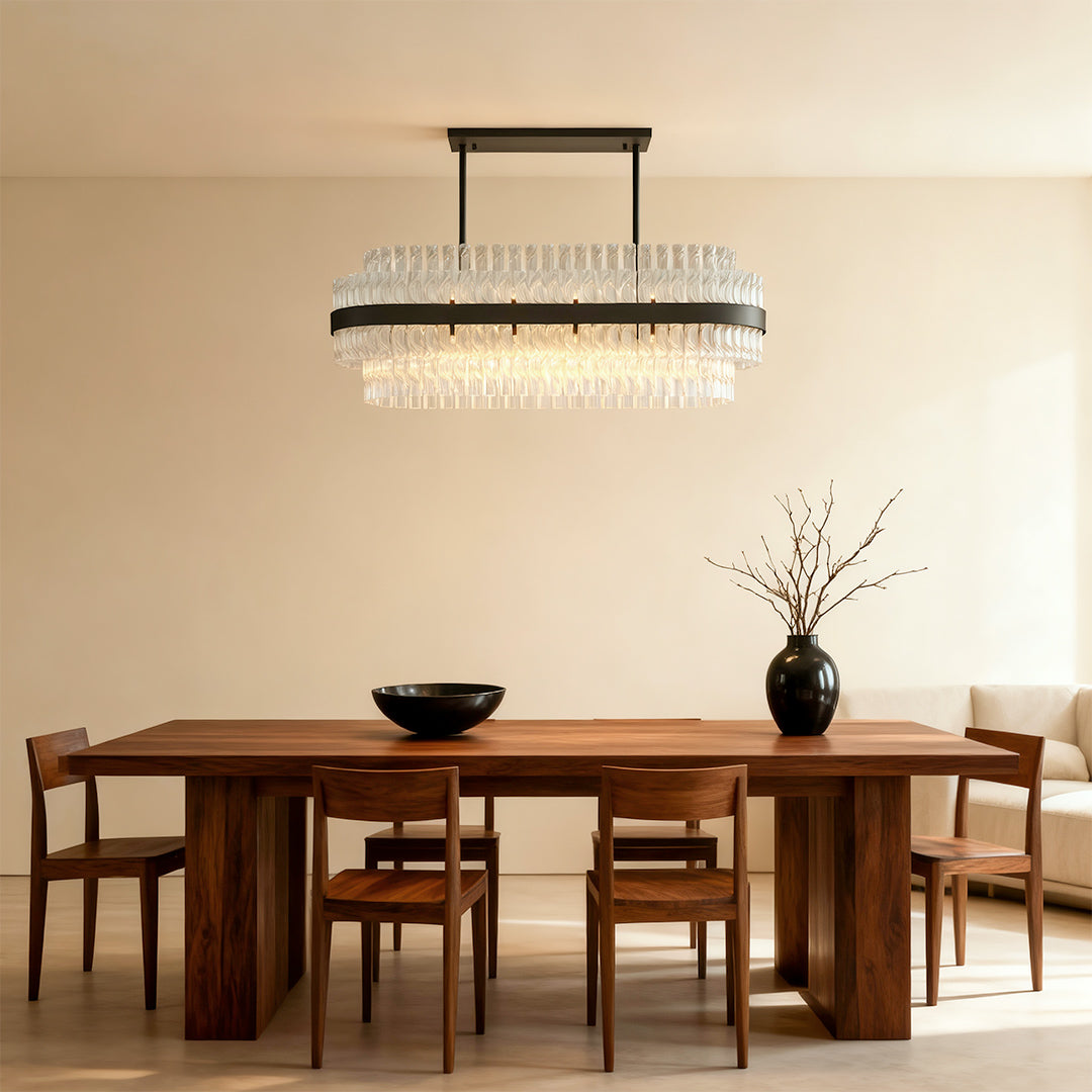 Luxury Copper Industrial Modern Chandelier Ceiling Light
