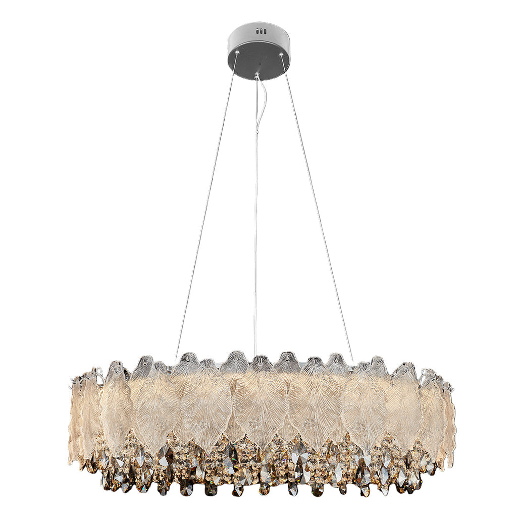 Gold Crystal Country French Chandelier Ceiling Light