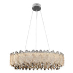 Gold Crystal Country French Chandelier Ceiling Light