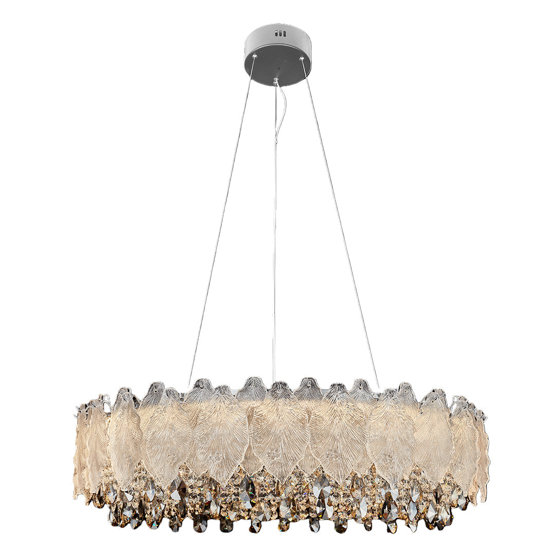 Gold Crystal Country French Chandelier Ceiling Light