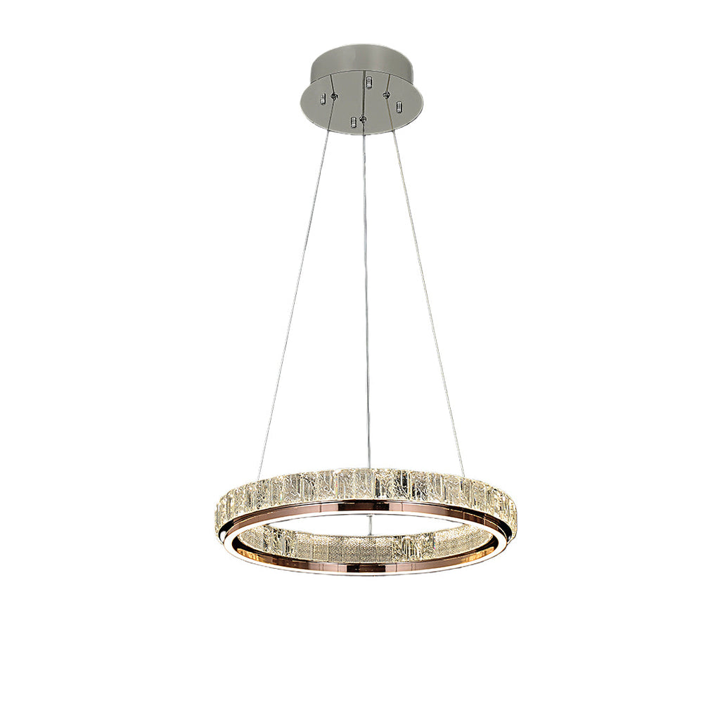 Premium Round Crystal Chandelier Ceiling Light