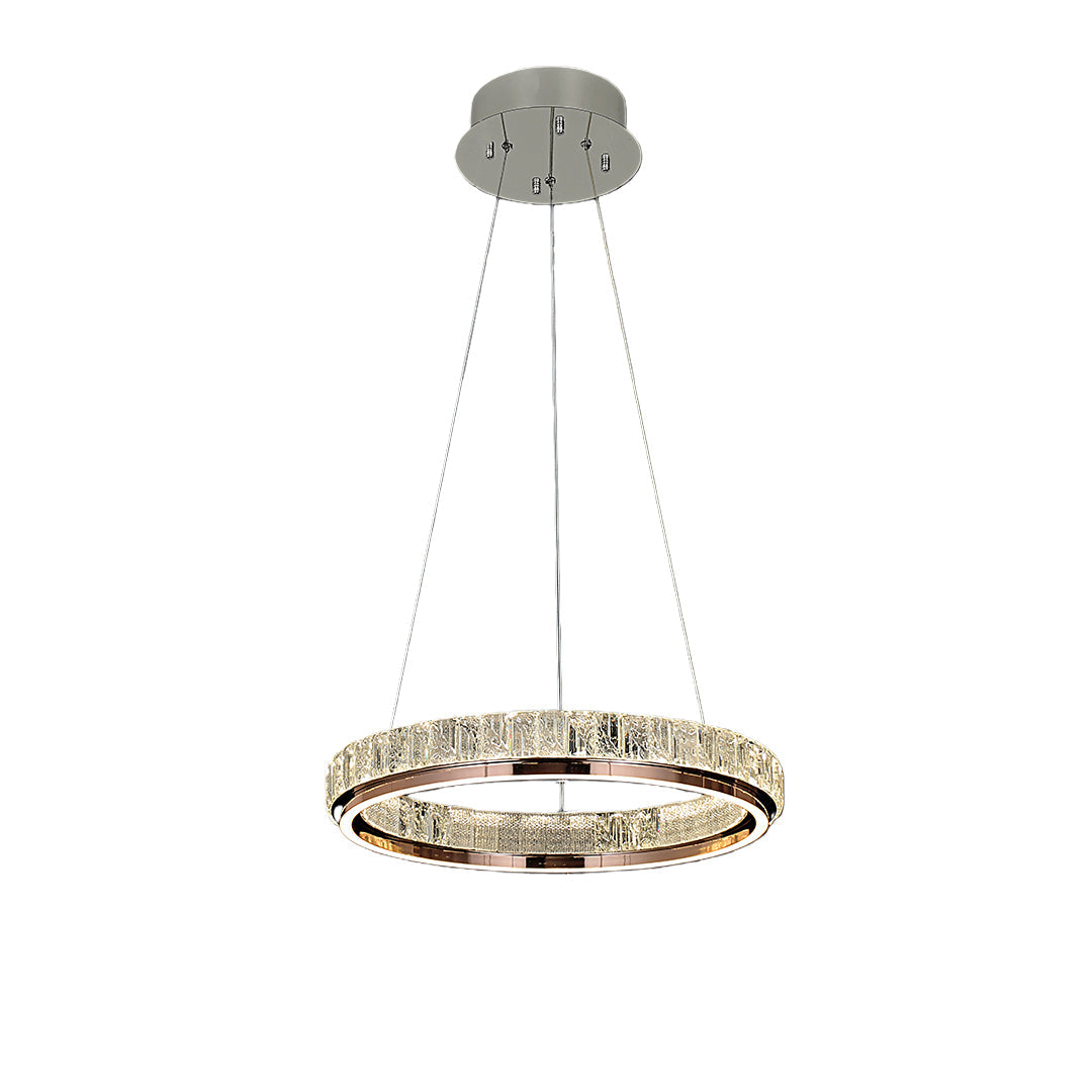 Premium Round Crystal Chandelier Ceiling Light
