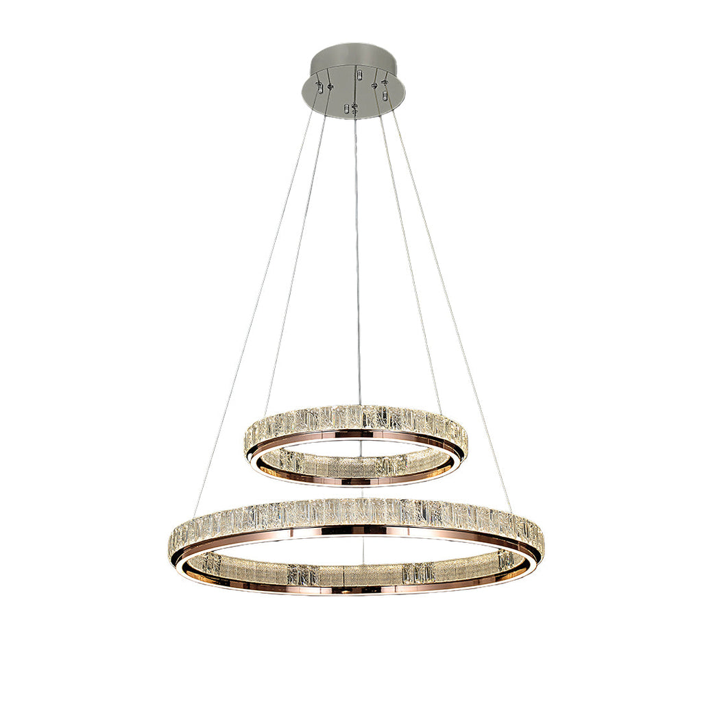 Premium Round Crystal Chandelier Ceiling Light