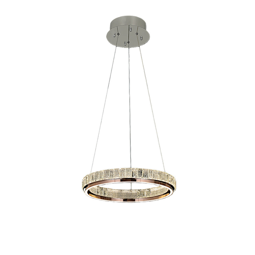 Premium Round Crystal Chandelier Ceiling Light