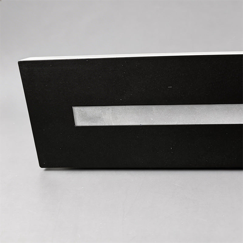 Modern Black Linear LED Wall Sconce - Premium Iron Design