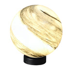 Modern Globe Pillar Light - Stylish Planetary Design for Fencing