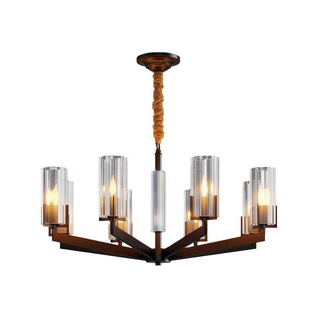 Luxury American-Style Candle Chandelier Ceiling Light