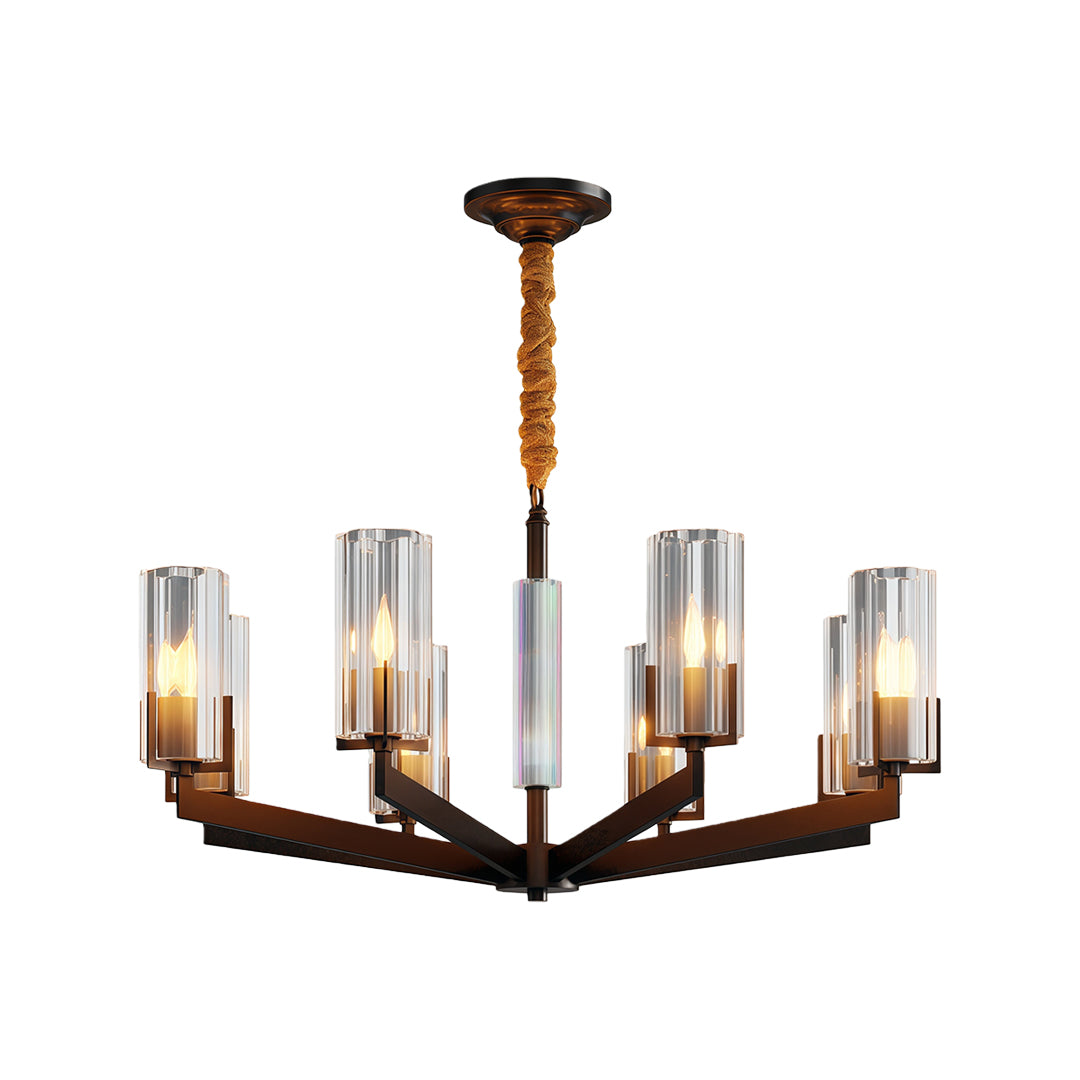 Luxury American-Style Candle Chandelier Ceiling Light
