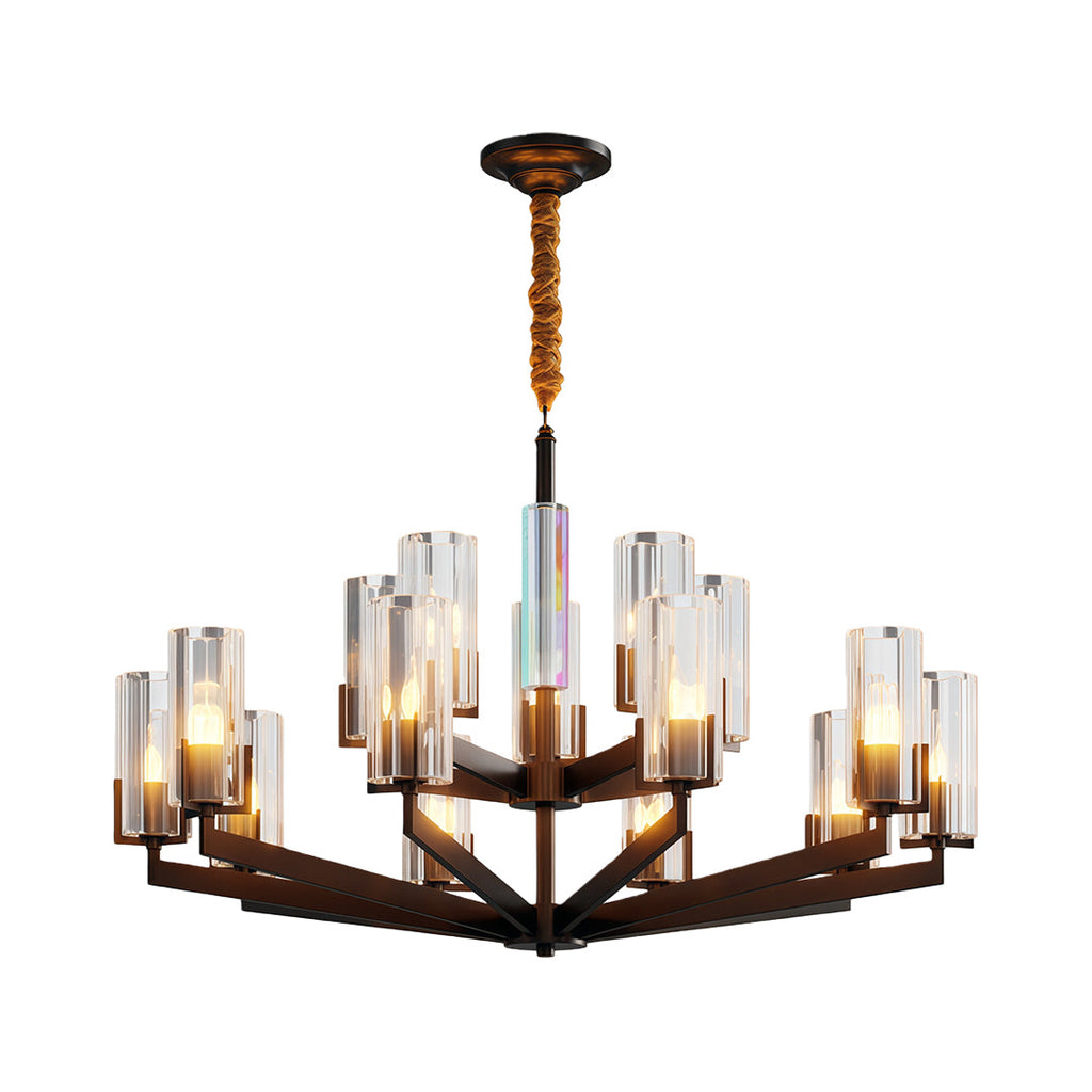 Luxury American-Style Candle Chandelier Ceiling Light