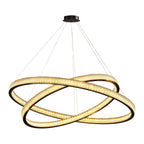 Luxury Copper Circular Chandelier Ceiling Light
