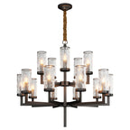 Modern Minimalist Glass Island Chandelier - Luxury Ceiling Light