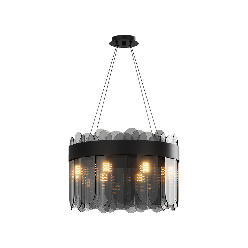 Luxury Glass Ceiling Chandelier - Modern Traditional Design