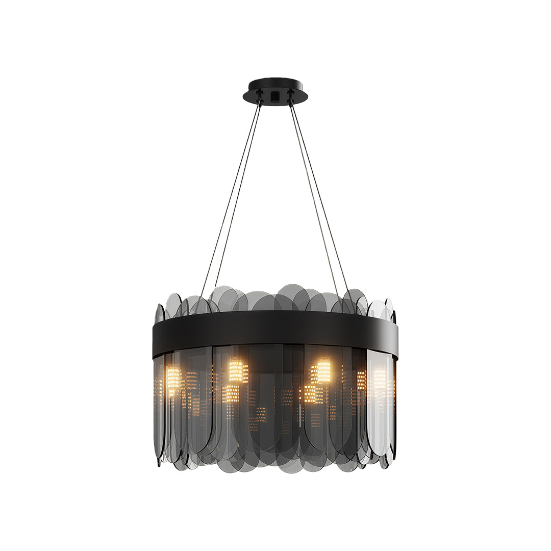 Luxury Glass Ceiling Chandelier - Modern Traditional Design