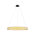 Luxury Copper Circular Chandelier Ceiling Light