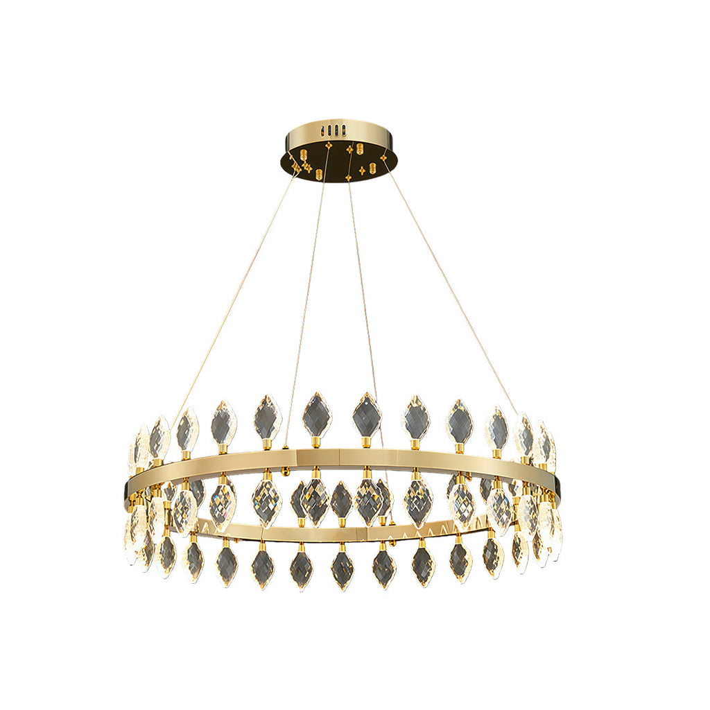 Italian Luxury Crystal Chandelier Ceiling Light