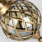 Premium Outdoor Aluminum Globe Pendant Light