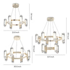 Modern Metal Minimalist Chandelier Ceiling Light