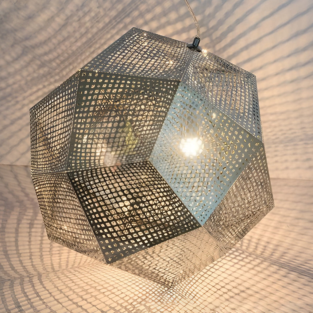 Modern Geometric Metal Pendant Light for Ceiling