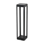 Modern Black Aluminum Solar Pathway Lights